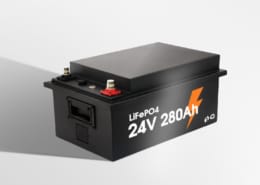24V 280Ah LiFePO4 Lithium Battery for Electric Bikes & Scooters