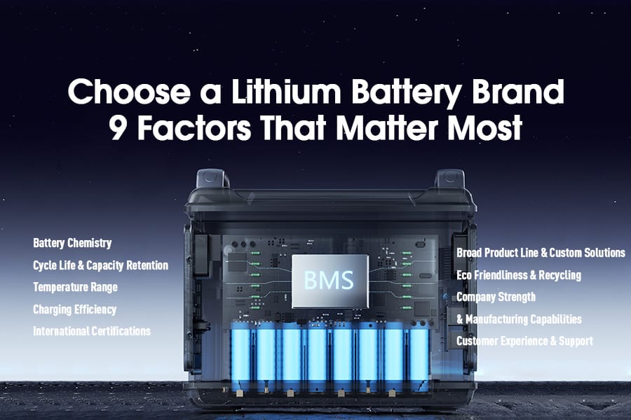 Choose a Lithium Battery Brand 9 Factors That Matter Most