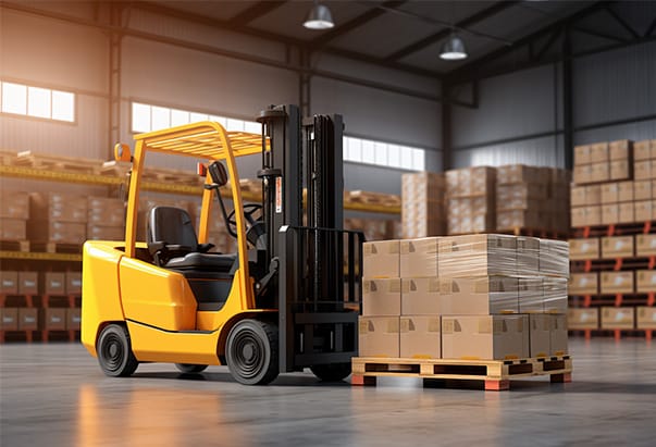 industrial-forklift-lifepo4-battery-pack Lithium iron phosphate battery used in industrial forklift operations