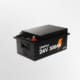 High-performance 24V 300Ah LiFePO4 starter battery with 3000A peak current