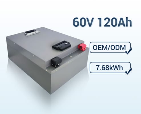 60V 120Ah lithium iron phosphate battery High Power & Long Range for EVs and Energy Storage