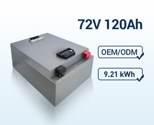 72V 120Ah LiFePO4 Battery Wholesale OEM High-Voltage Long-Life Power Solution