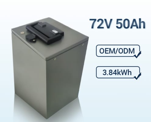 72V 50Ah LiFePO4 Battery for Electric rickshaw and Energy Storage Systems