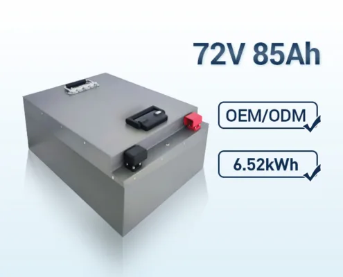 72V 85Ah LiFePO4 Battery – High Capacity Power & Energy Storage Solution