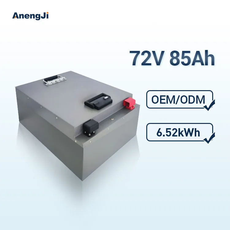 72V 85Ah LiFePO4 Battery – High Capacity Power & Energy Storage Solution