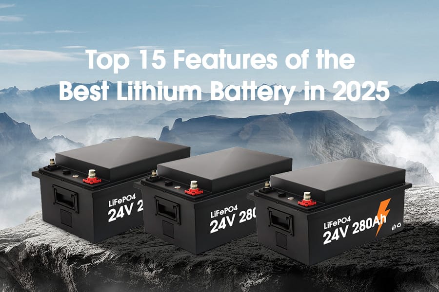 Top 15 Features of the Best Lithium Battery in 2025