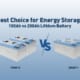 Best Choice for Energy Storage 100Ah Lithium Battery vs 200Ah Lithium Battery