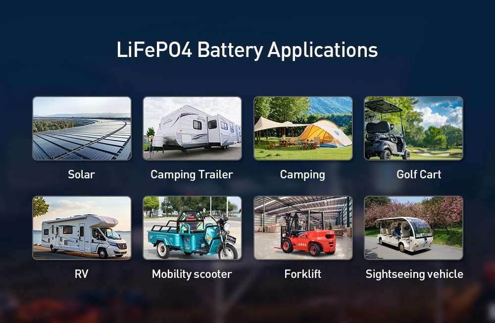 LiFePO4 Battery Applications
