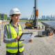 An organized engineering team demonstrating the streamlined project management benefits of turnkey solar solutions over traditional solar installation.