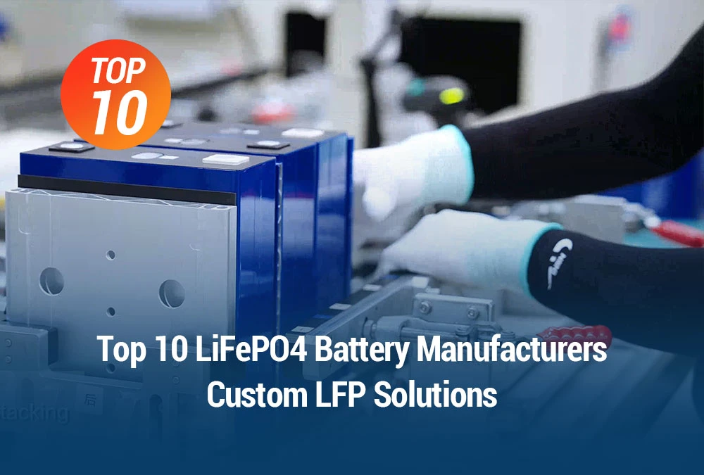Top 10 LiFePO4 Battery Manufacturers in 2026 | Custom LFP Solutions