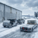 Do lithium batteries freeze in winter? Industrial electric equipment operating in cold conditions.