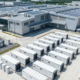 Evaluating major solar battery storage suppliers based on outdoor containerized battery storage performance at an industrial manufacturing plant.