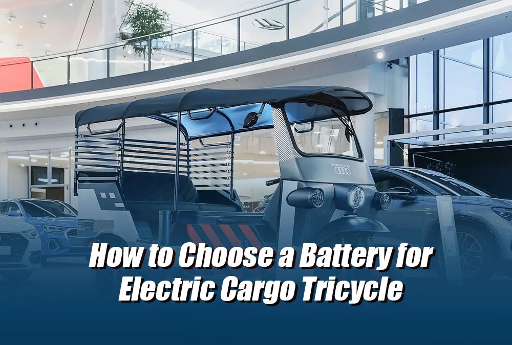 How to Choose a Battery for Electric Cargo Tricycle