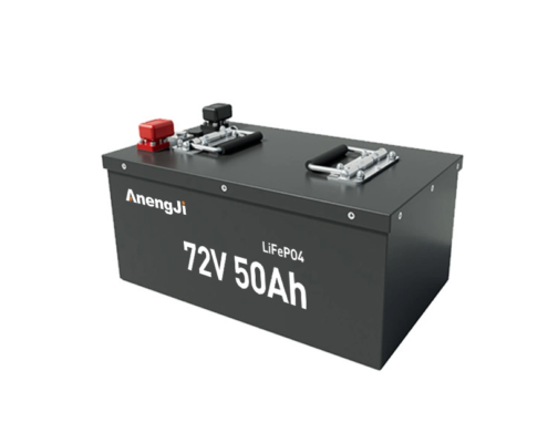 anengji battery 72v 50Ah lifepo4 battery front view