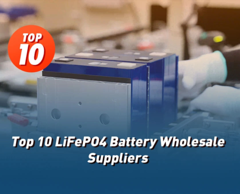 Grade-A LiFePO4 prismatic cells lined up on automated wholesale battery assembly line