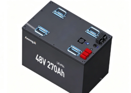 anengji power 48v 270Ah lifepo4 battery front view