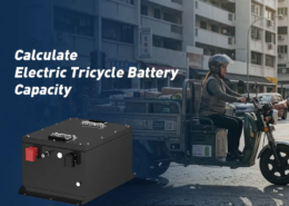 Electric cargo tricycle battery capacity for commercial delivery