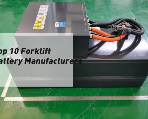 Top 10 Forklift Battery Manufacturers for Cold Storage